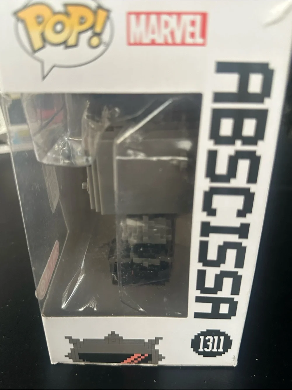 Funko Pop! 8-Bit Abscissa - Gray, Black & Red